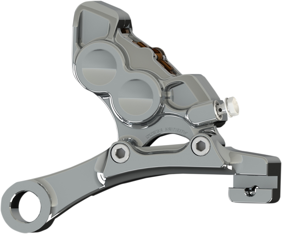 ARLEN NESS 4-Piston Caliper - Rear - 11.8" - Chrome 02-304