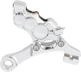 ARLEN NESS 6-Piston Caliper - Rear - Chrome - 11.8