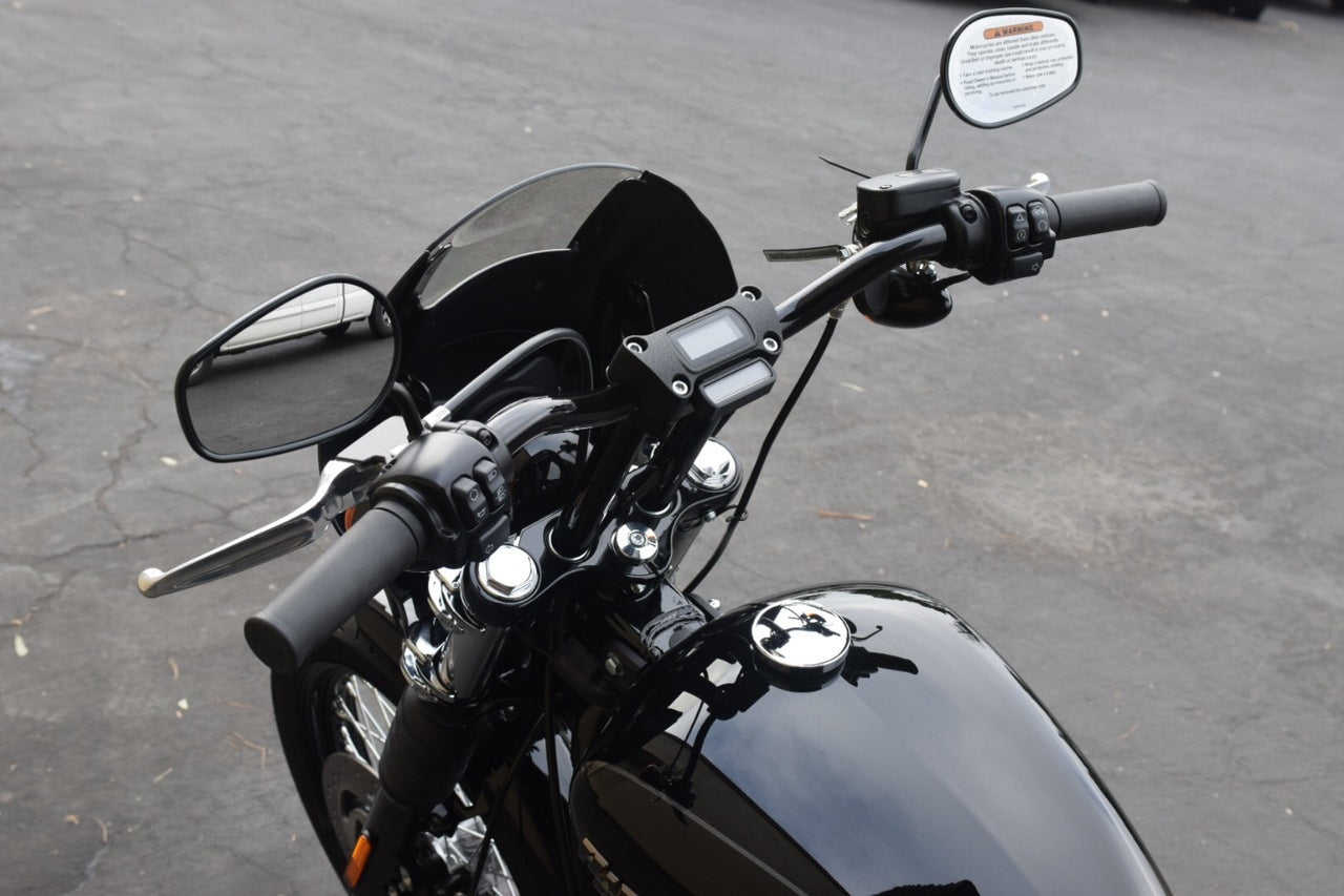 BUNG KING 2018- CURRENT STREET BOB ONE PIECE LOWER HANDLEBAR RISER