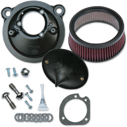 S&S Cycles Stealth Air Cleaner Kit - 01-17 Twin Cam