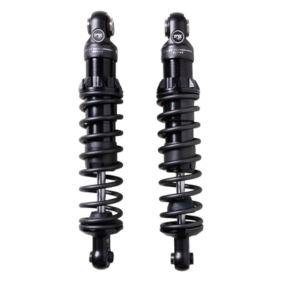 Pair of FOX IFP V-Twin rear shocks for Harley Touring, black Street Performance series