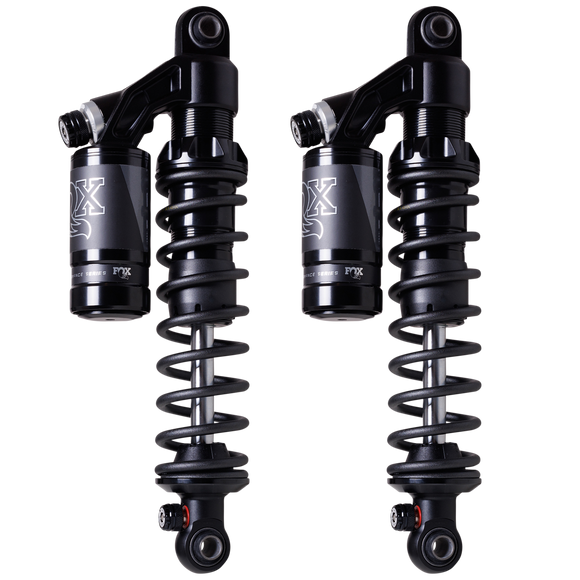 Pair of FOX RC-1 Piggyback rear shocks for Harley Sportster