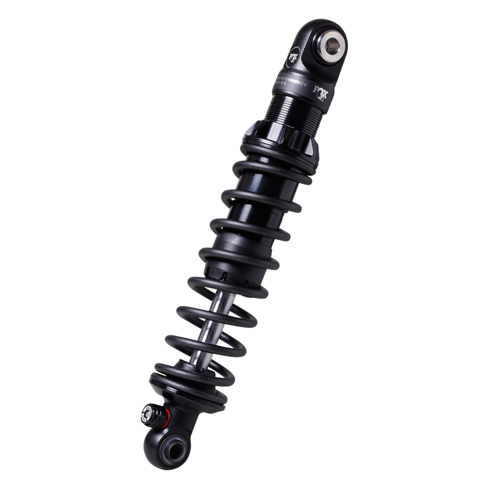 FOX IFP-R rear shock with rebound adjuster for Harley FXR, black performance coil-over