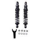 FOX IFP-R rear shocks with rebound for Harley FXR, black pair with mounting hardware