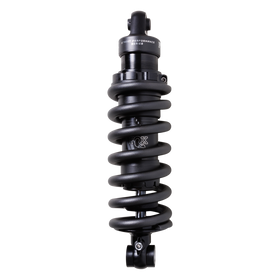 FOX IFP-QSR rear shock for Harley Softail MY20+ — matte black Street Performance coil-over with 3-position QSR rebound