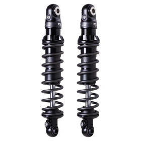Pair of FOX IFP-QSR rear shocks for Harley Touring — adjustable 3‑position QSR rebound