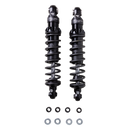 Pair of FOX IFP-QSR rear shocks for Harley Dyna with springs and mounting hardware