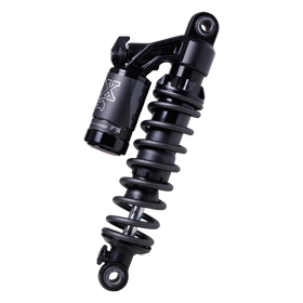 FOX QS3-QSR piggyback rear shock for Harley Dyna, black