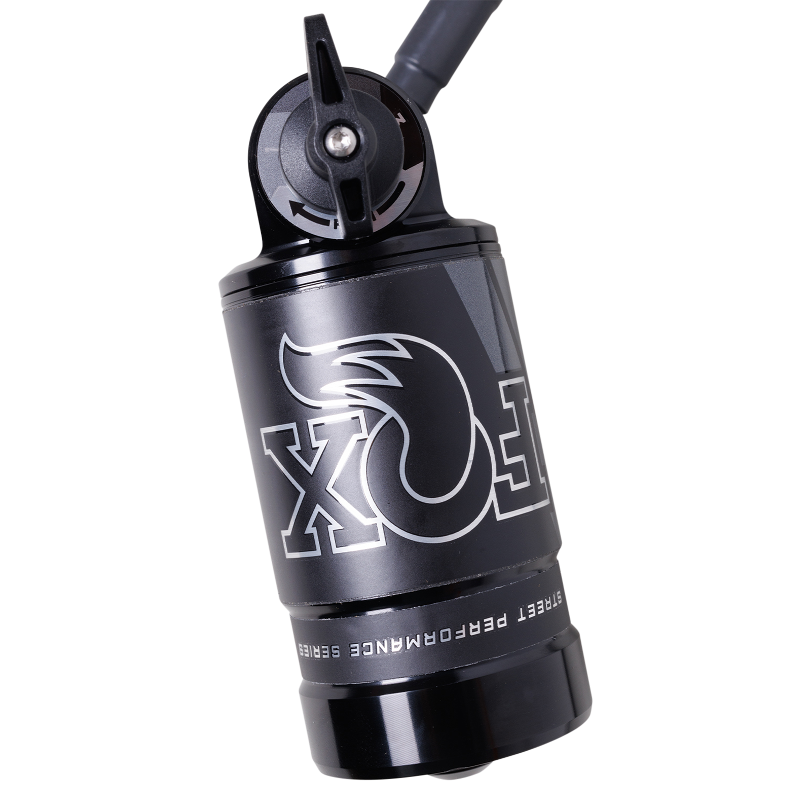FOX QS3-QSR Remote Resi rear shock reservoir for Harley Touring