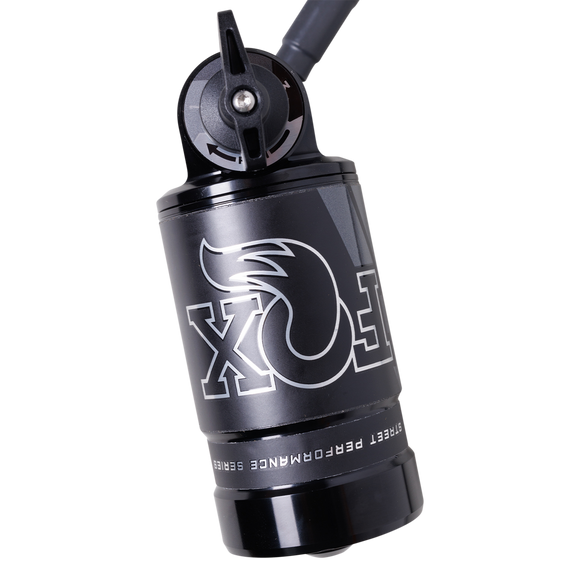 FOX QS3-QSR Remote Resi rear shock reservoir for Harley Touring