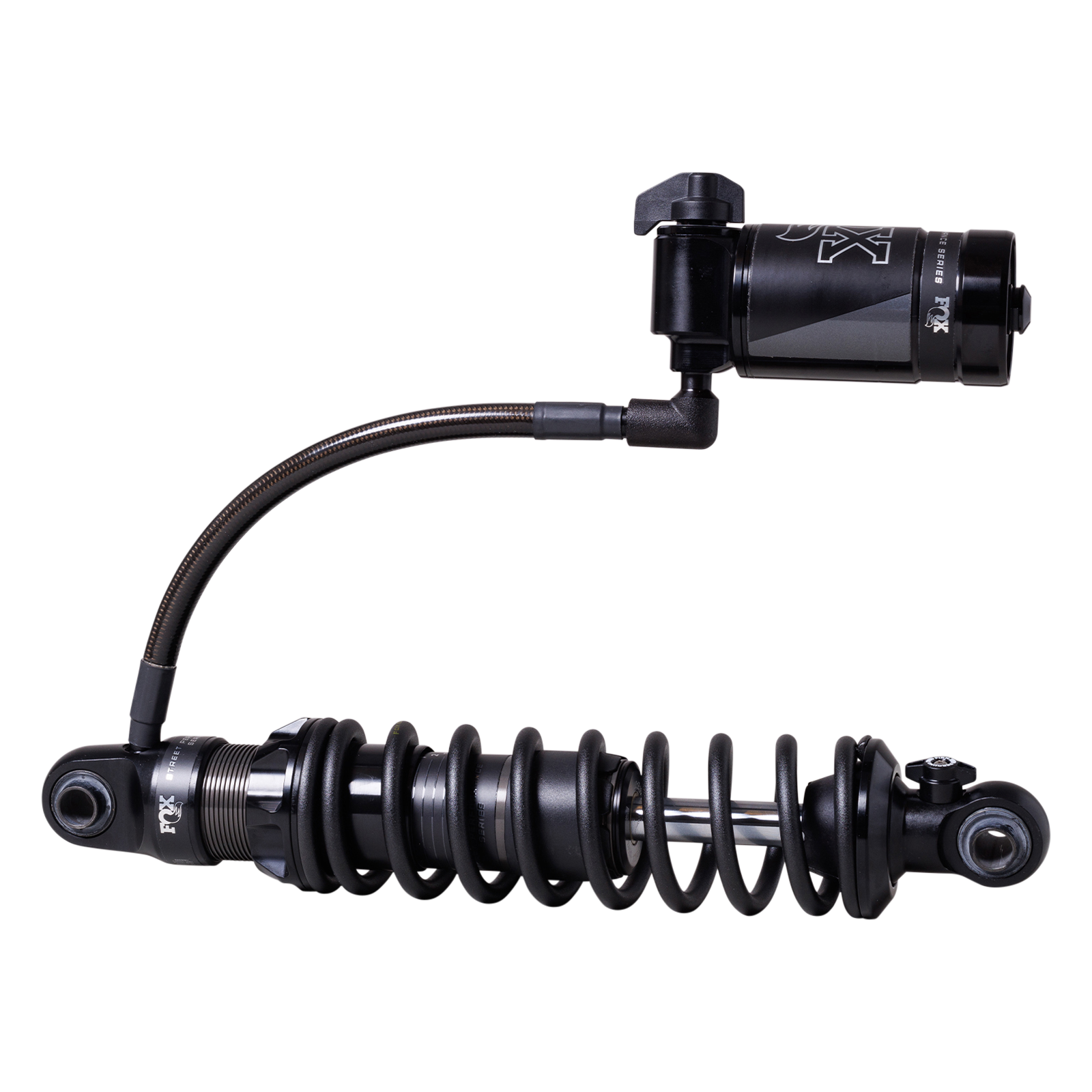 FOX QS3-QSR Remote Resi rear shock with reservoir for Harley Touring