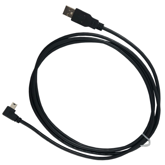 THUNDERMAX - MINI-USB DATA CABLE - 6' - 90 DEGREE