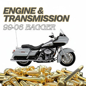 Bamco ARP stainless-steel bolt kit for 1999-2006 Harley-Davidson bagger engine and transmission, bolts with touring motorcycle