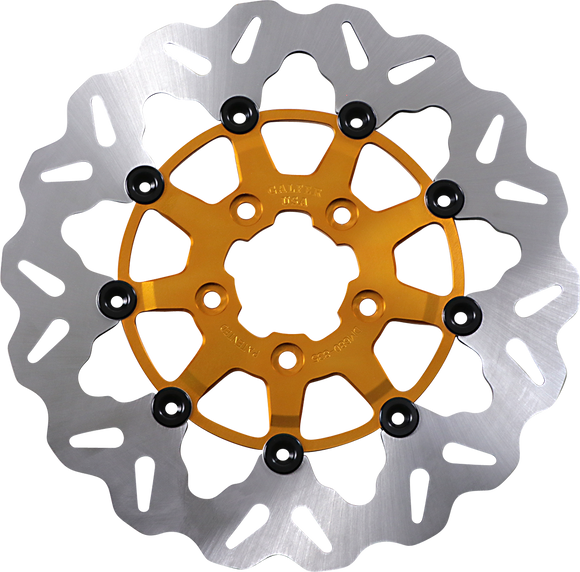 GBRAKES Front Wave? Rotor - Gold Center DF680CW-G