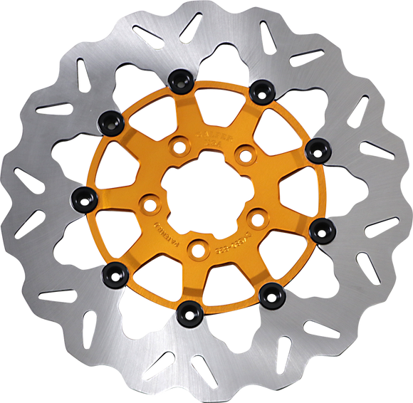 GBRAKES Front Wave? Rotor - Gold Center DF835CW-G