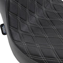 DRAG - PREDATOR III SEAT - DOUBLE DIAMOND, SILVER THREAD - FXFB-6