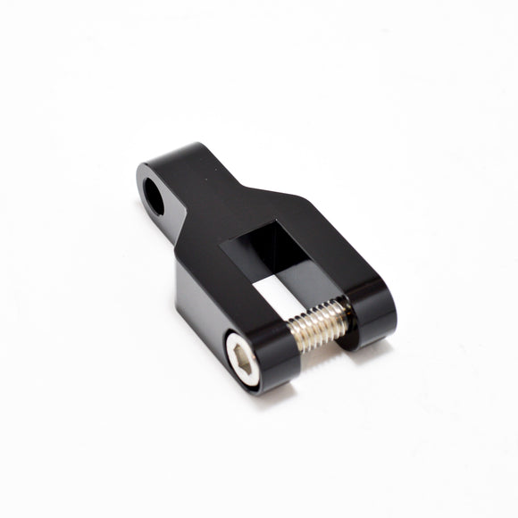 2-inch black extension arm mounting bracket for motorcycle