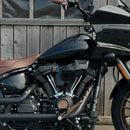 Adjustable brake arm for Harley-Davidson M8 Softail FXLRST Low Rider ST, bronze finish