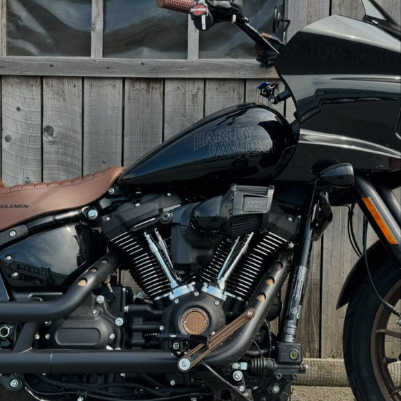 Adjustable brake arm for Harley-Davidson M8 Softail FXLRST Low Rider ST, bronze finish