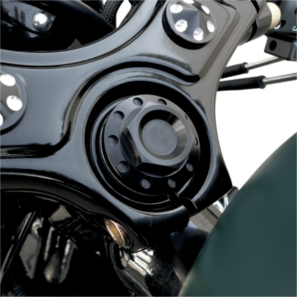 Joker Machine Steering Stem Nut - Dyna 05 and earlier/ XL/ FXR