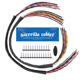 GUERRILLA CABLES - 2007-2013 XTRA LENGTH BAGGER HANDLEBAR EXTENSION KIT