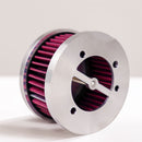 Boogie Co Billet Dead Center Intake Air Cleaner for CV Carbs side view 3