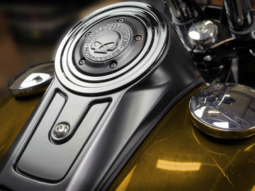 31 STATE - TIMER COVER STYLE BLOCK-OFF PLATE - '18-21 MK8 SOFTAIL FLSB, & FLFB/S