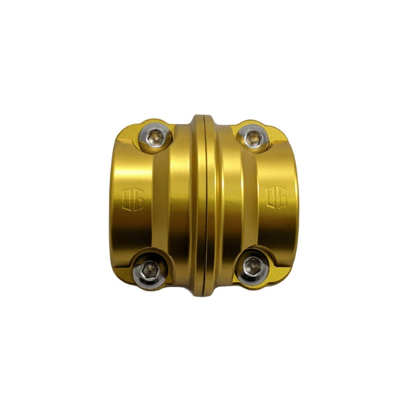 Gold billet clutch and brake perch clamp