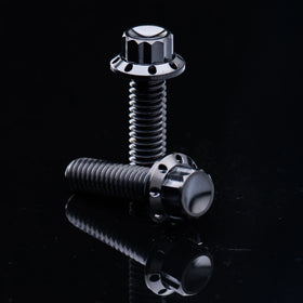 ARLEN NESS Rocker Box Titanium 12-Point Bolt Kits, Black - 0