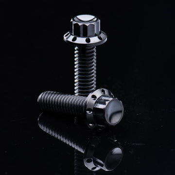 ARLEN NESS Rocker Box Titanium 12-Point Bolt Kits, Black - 0