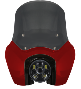 OG Softail Low Rider S Complete T-Sport Fairing Kit - Brilliant Red