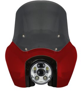 OG Softail Low Rider S Complete T-Sport Fairing Kit - Brilliant Red