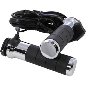 KOSO - TITAN-X HEATED GRIPS - CHROME