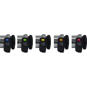 KOSO - TITAN-X HEATED GRIPS - CHROME - 0
