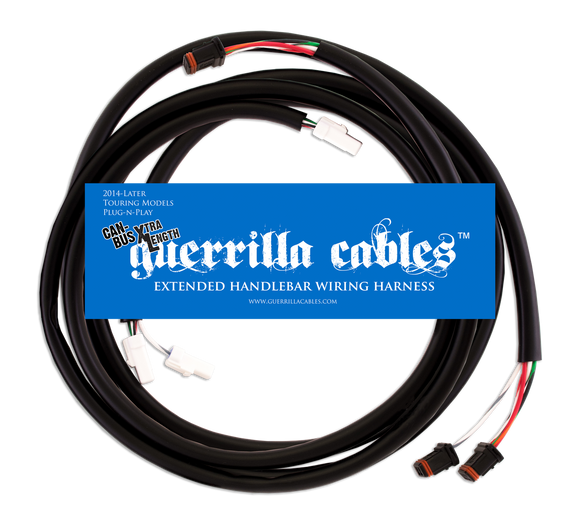 GUERRILLA CABLES - 2014-2020 TOURING CAN-BUS XTRA LENGTH HARNESS