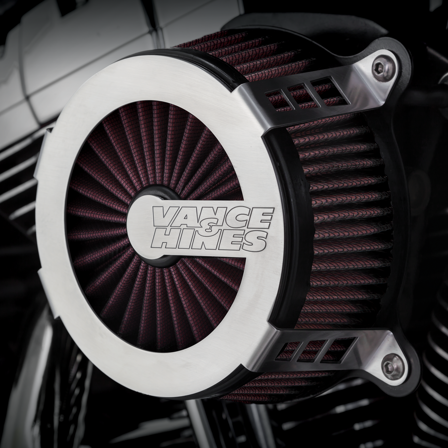 VANCE & HINES - VO2 CAGE FIGHTER AIR INTAKE - 0