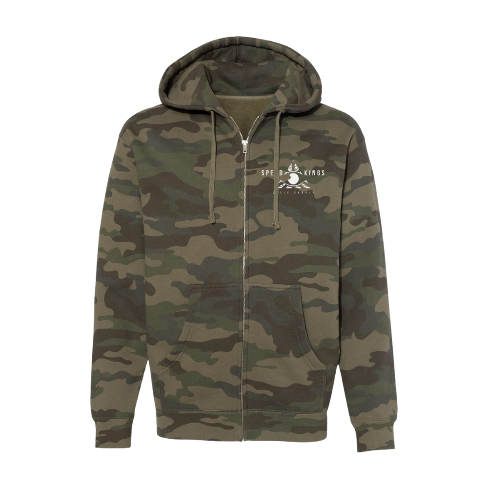 ビッキーです Number One Zip Hoodie - Heavyweight Cotton/Poly Fleece, Classic