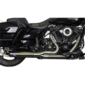S&S CYCLE - DIAMONDBACK 2 INTO 1 EXHAUST SYSTEM -'17-20 TOURING - 0