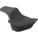 DRAG - PREDATOR III SEAT - DOUBLE DIAMOND, SILVER THREAD - FXFB-1