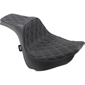 DRAG - PREDATOR III SEAT - DOUBLE DIAMOND, SILVER THREAD - FXFB