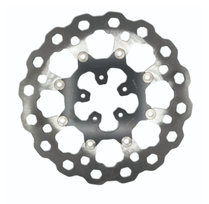 GALFER - 12.5" OVERSIZE FLOATING CUBIQ ROTOR - FRONT