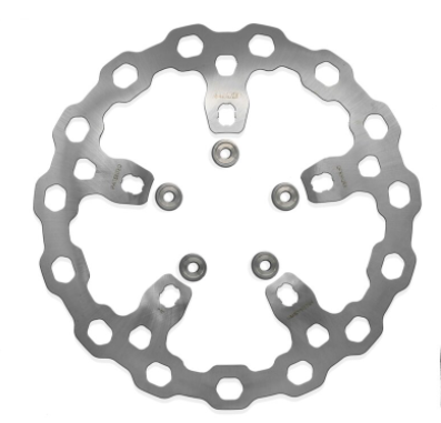 GALFER - 13" OVERSIZE SOLID MOUNT CUBIQ ROTOR - FRONT