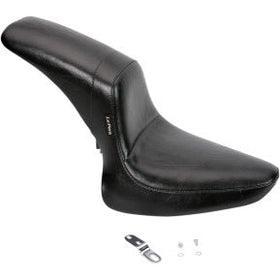 LE PERA - DAYTONA 2-UP SEAT - BLACK, SMOOTH - '00-17 SOFTAIL