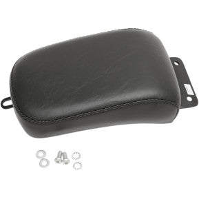 LE PERA - BARE BONES SERIES PILLION PAD - BLACK, SMOOTH - '00-17 SOFTAIL