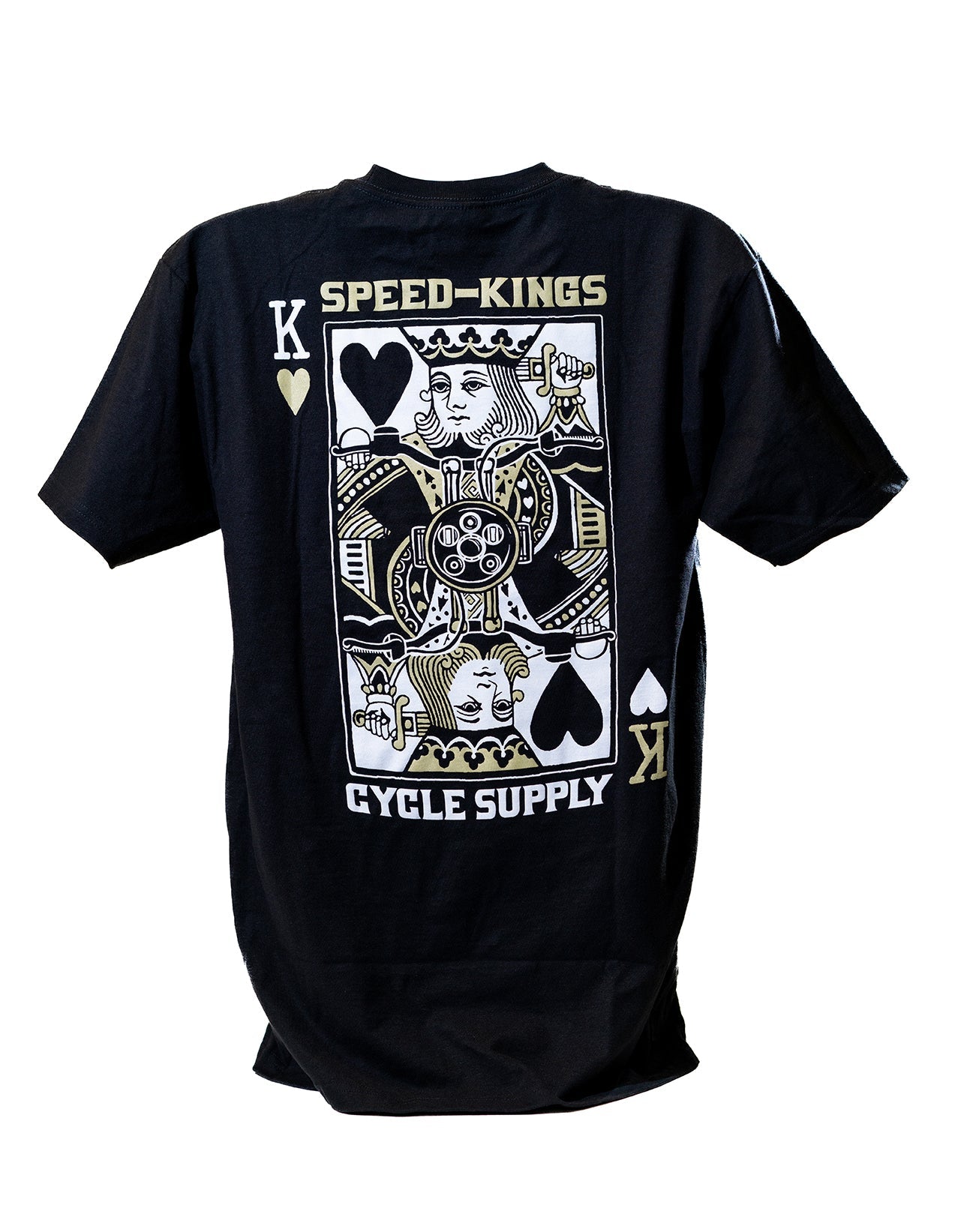 SUICIDE KING TEE - BLACK - 0