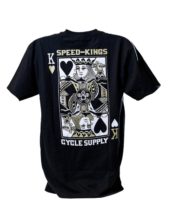 SUICIDE KING TEE - BLACK