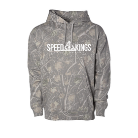 Deadwood Camo Hoodie by Speed Kings Cycle Supply Front Logo