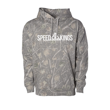 Deadwood Camo Hoodie by Speed Kings Cycle Supply Front Logo