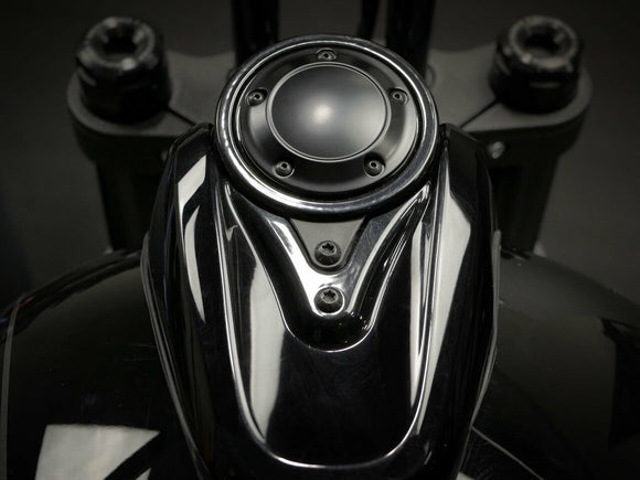 31 STATE - TIMER COVER PLATE - GLOSS BLACK ONLY - MK8 FAT BOB