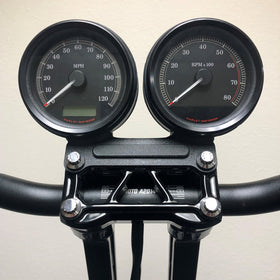 GUERRILLA CABLES - SPEEDOMETER RELOCATION HARNESS (ADD TACH*) - 2012-2013 DYNA FXDB & FXDL